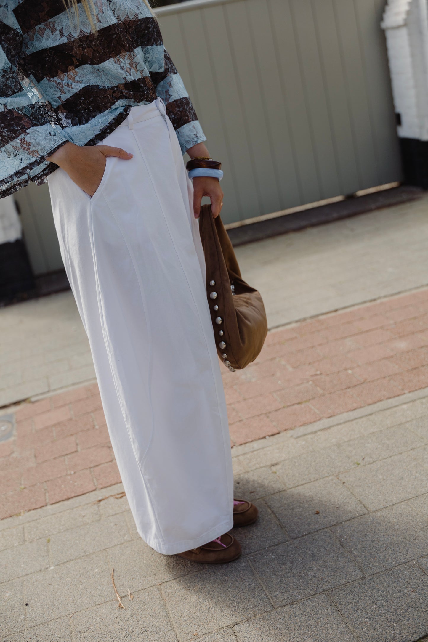 ANNA TROUSERS WHITE