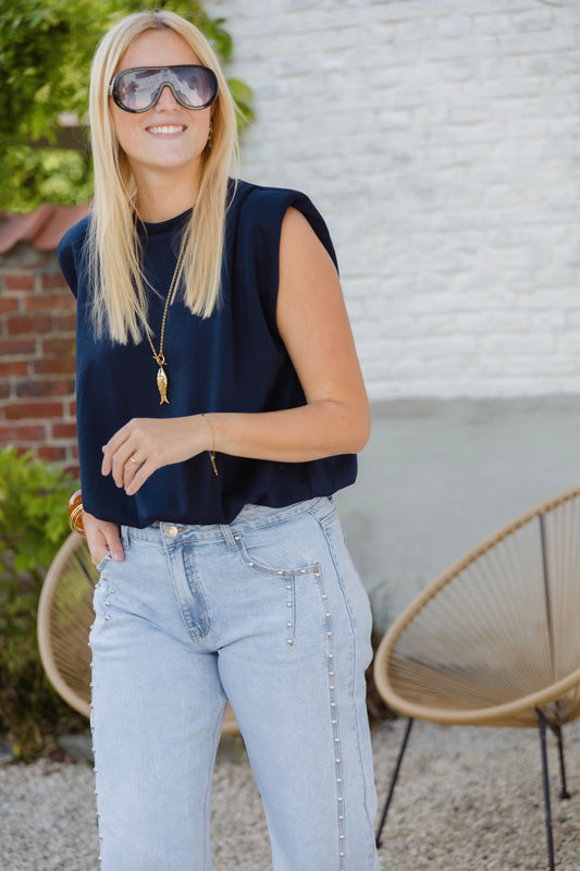 LYNN T-SHIRT NAVY