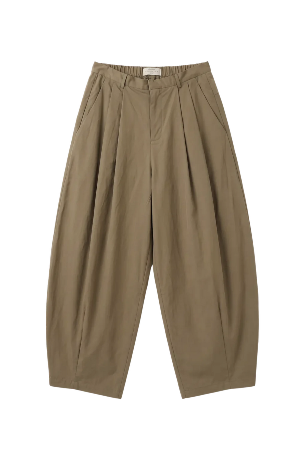ELLE COTTON TROUSERS KAKI