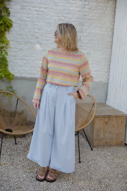 BLEU CIEL TROUSERS
