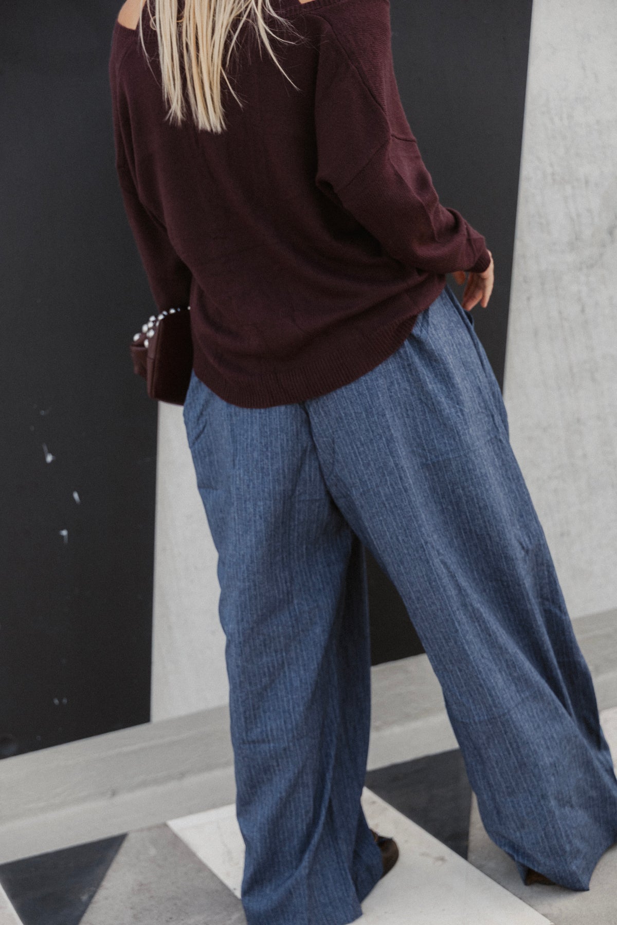 ABBY TROUSERS MARINE