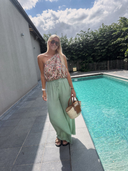 FANTASY ONE SHOULDER TOP
