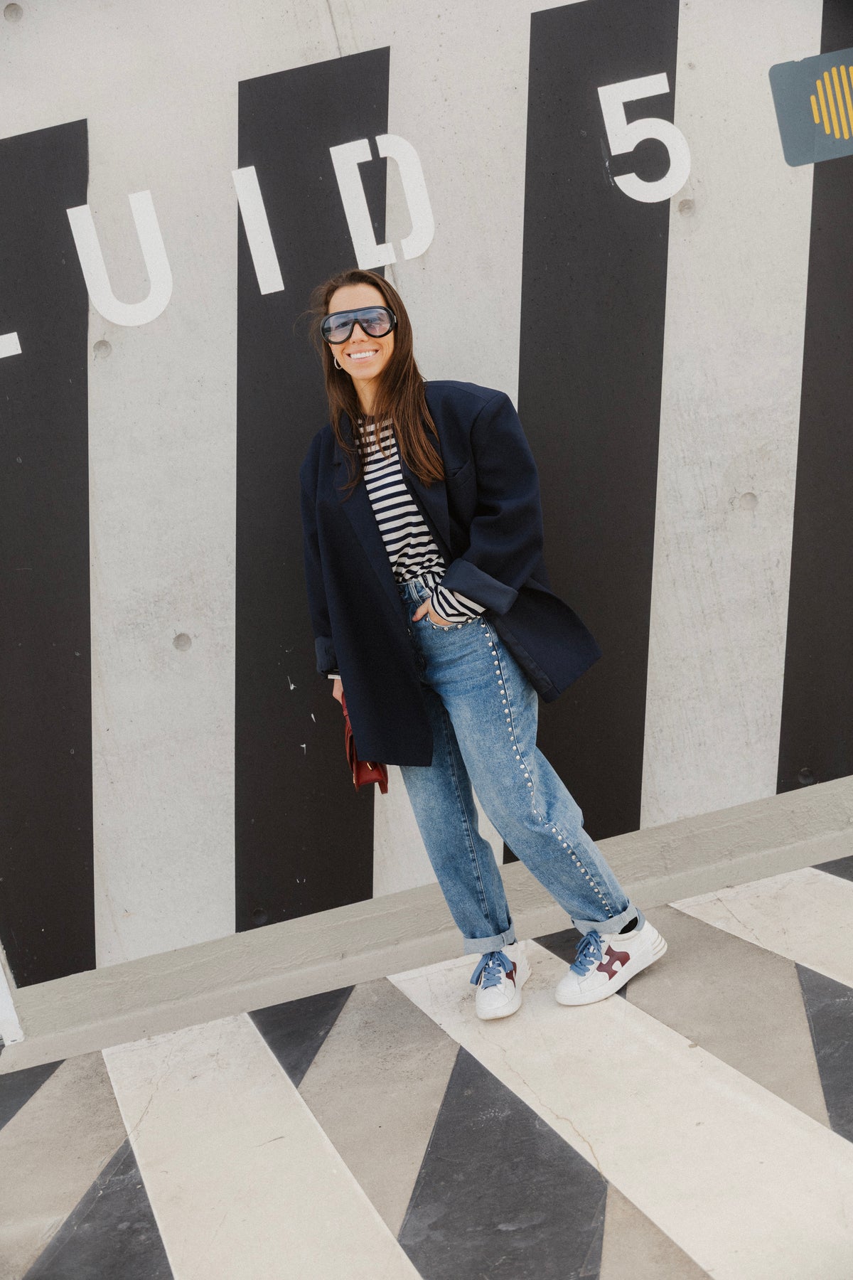 STUD BALLOON JEANS