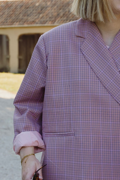 ALIX BLAZER VICHY PINK