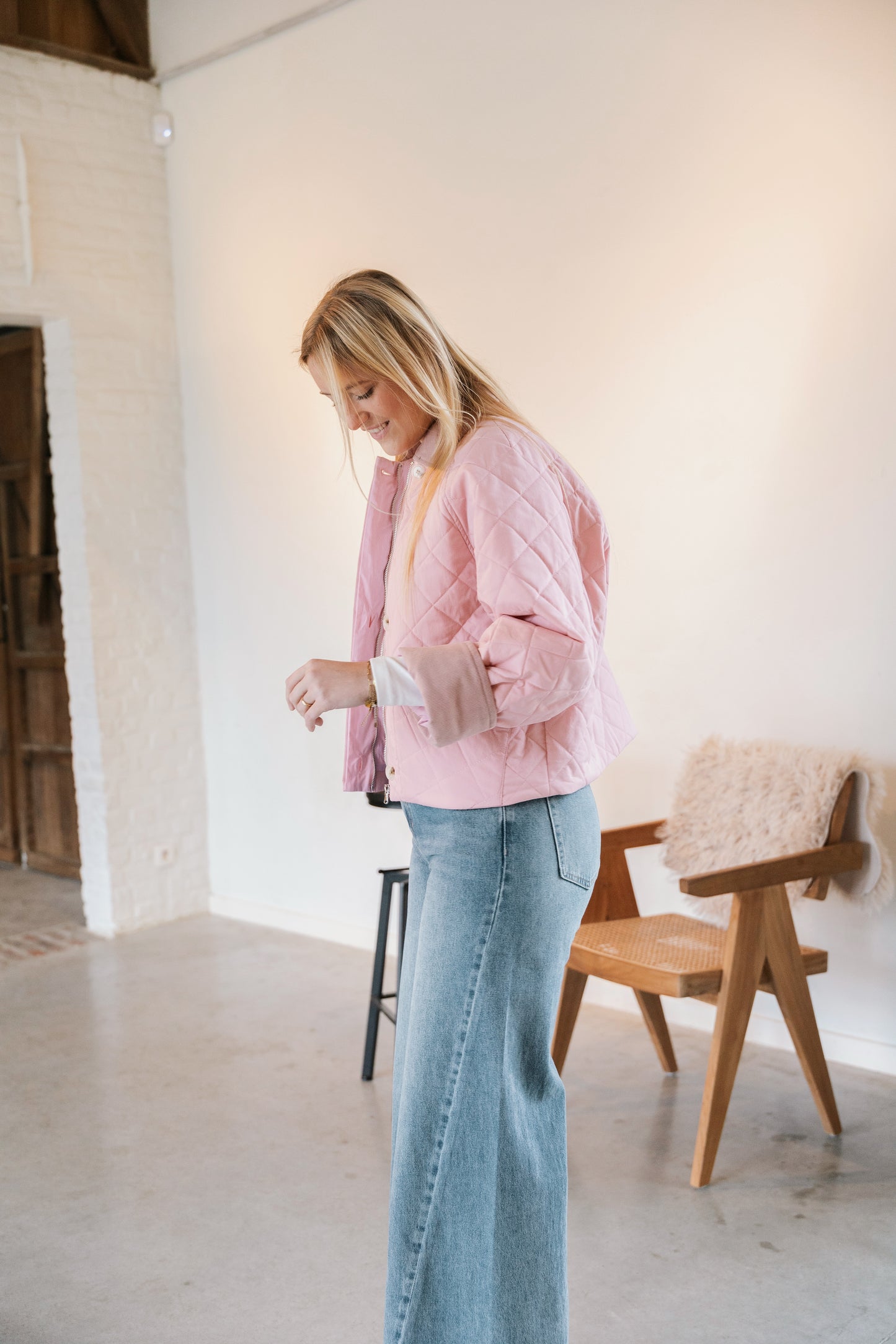 SPRING JACKET PINK
