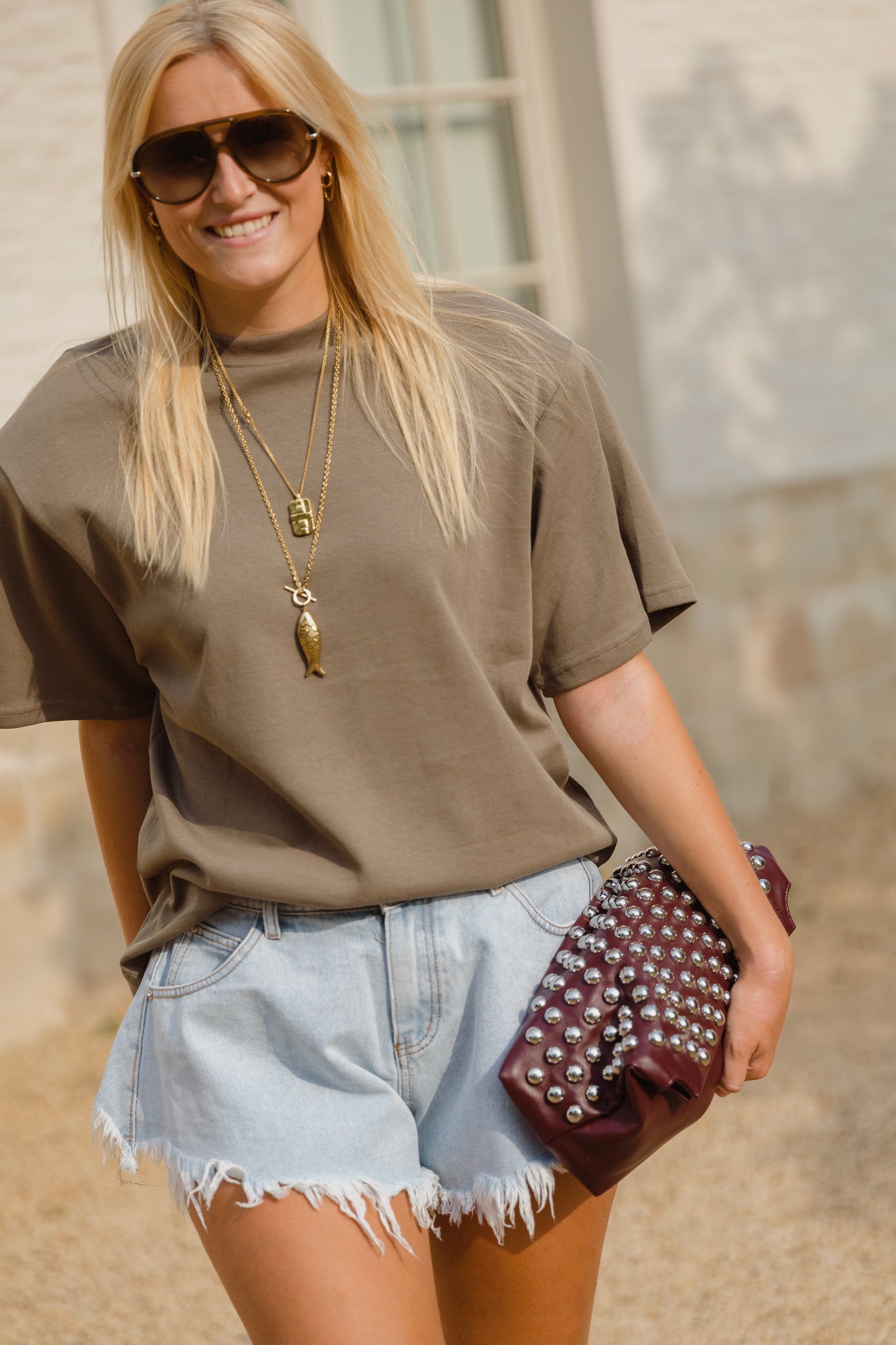 LEVI KAKI T-SHIRT