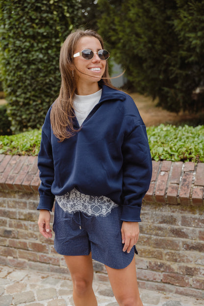 POLO SWEATER NAVY