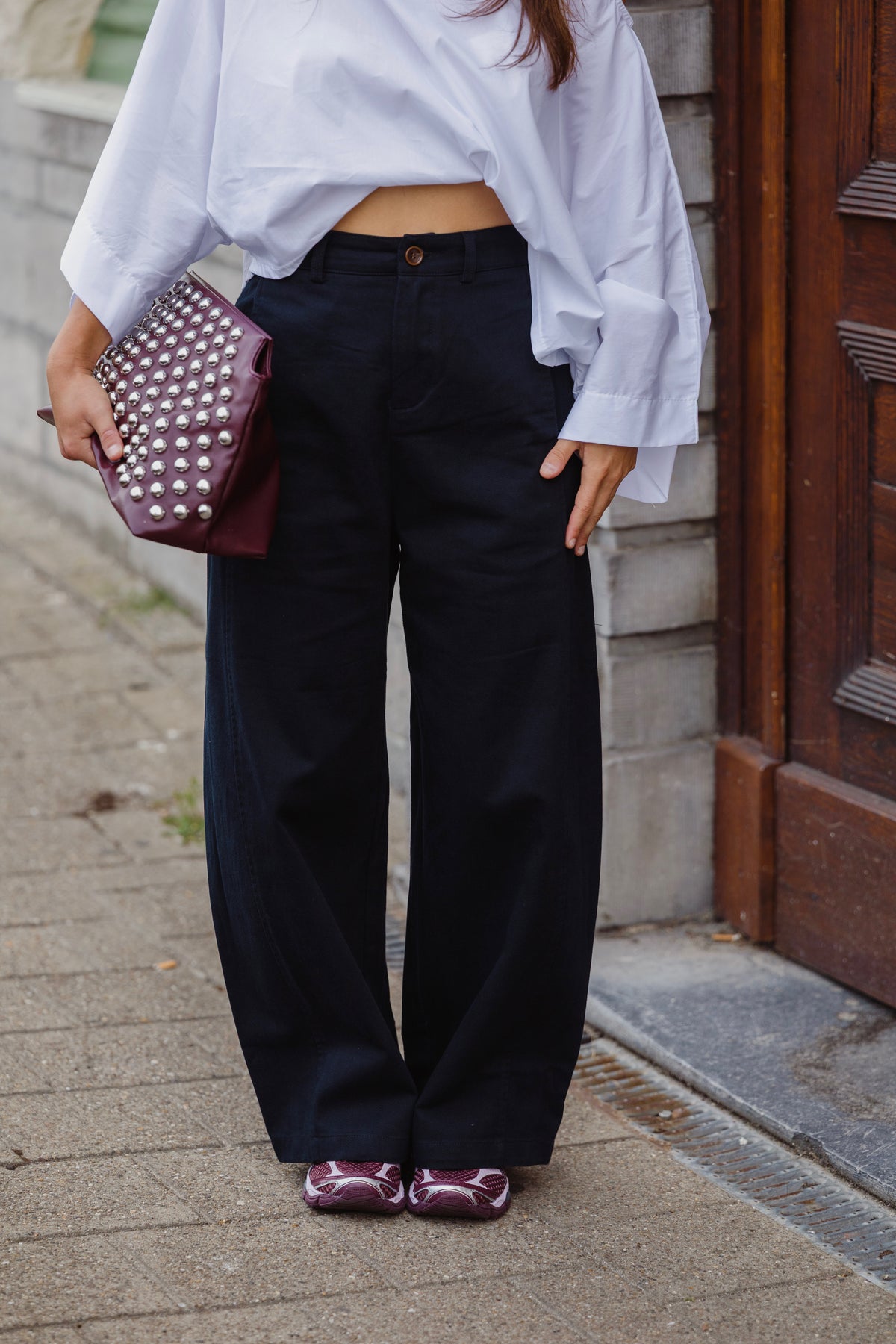 OLIVER TROUSERS NAVY
