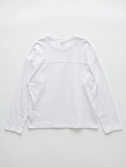 CHARLIE OVERSIZED LONGSLEEVE WHITE