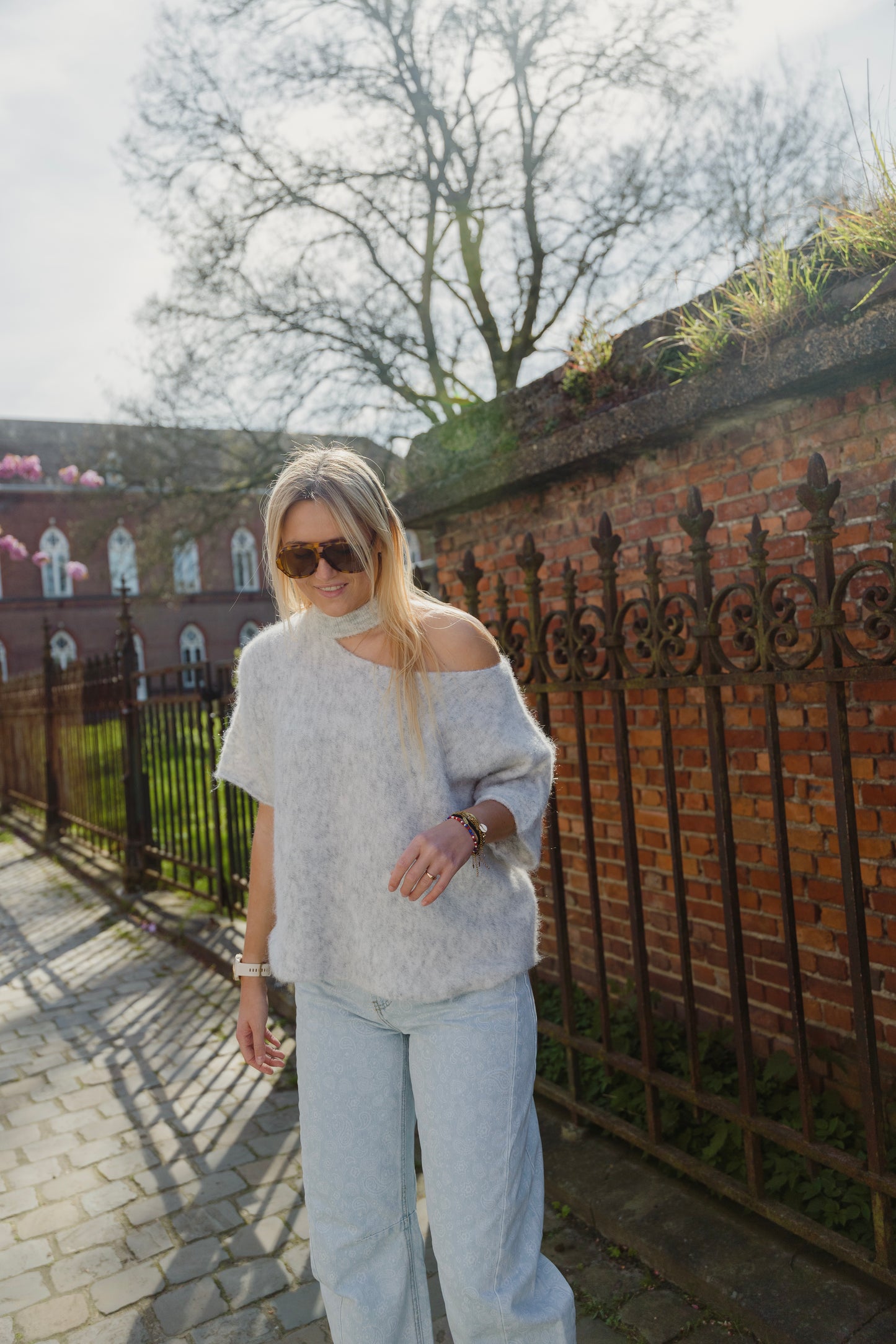 AMY KNIT GREY