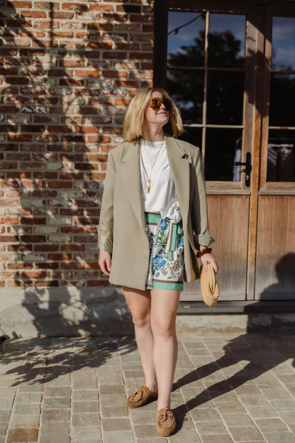 OVERSIZED BLAZER KAKI