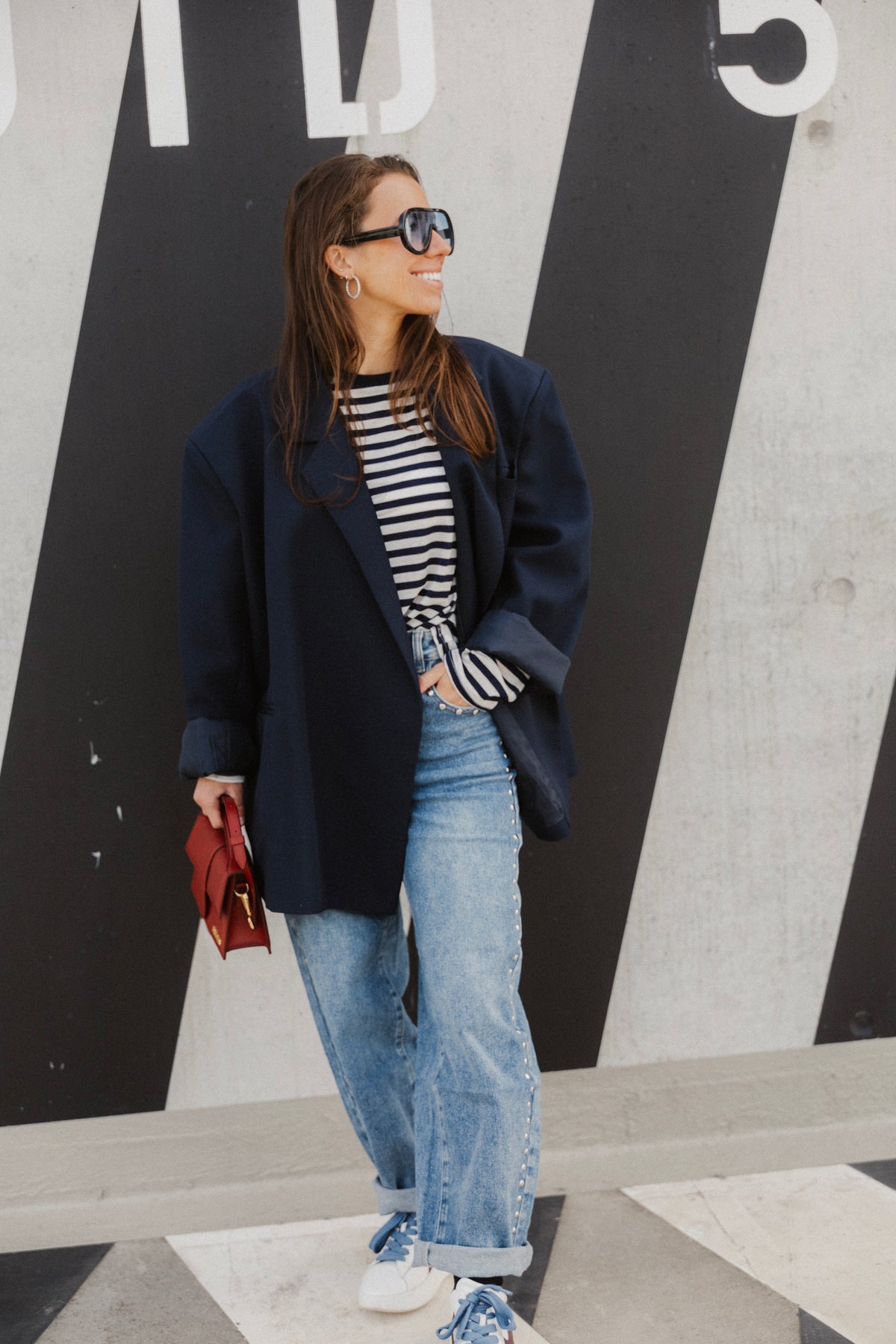 STRIPED LONGSLEEVE NAVY