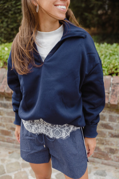 POLO SWEATER NAVY