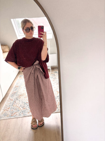 PERFECT BORDEAUX TEE