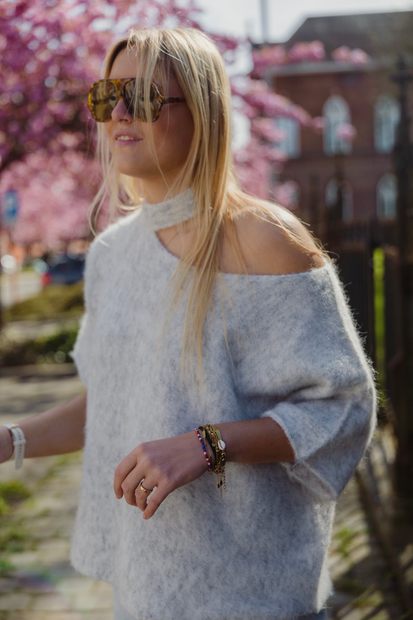 AMY KNIT GREY