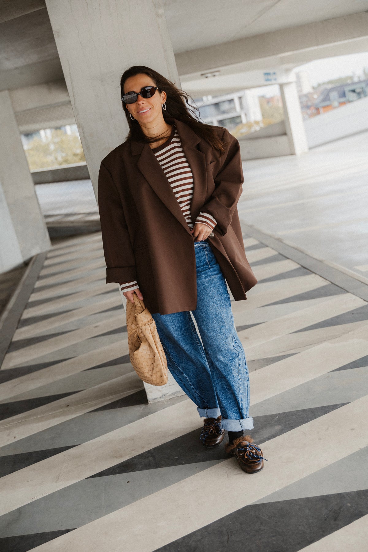 ALIX BLAZER BROWN