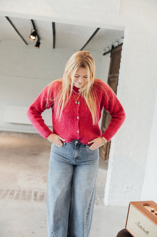 BERRY CARDIGAN