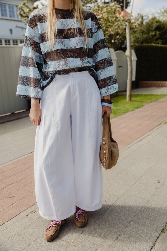 ANNA TROUSERS WHITE