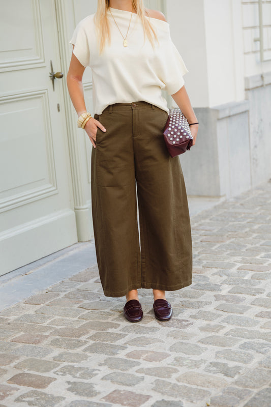 OLIVER TROUSERS KAKI
