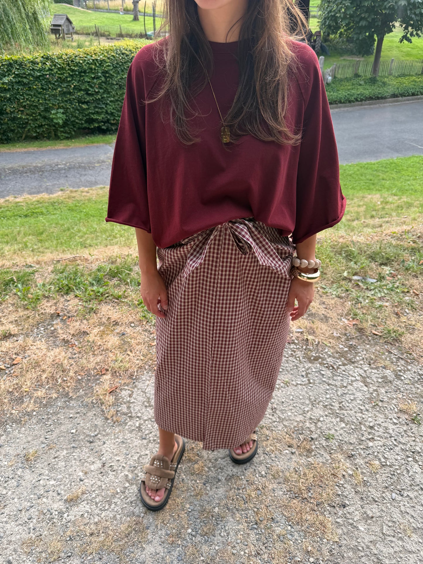 PERFECT BORDEAUX TEE
