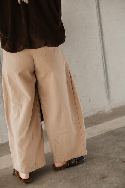 ANNA TROUSERS TAUPE