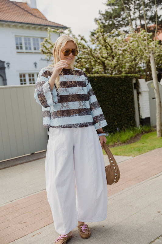 ANNA TROUSERS WHITE