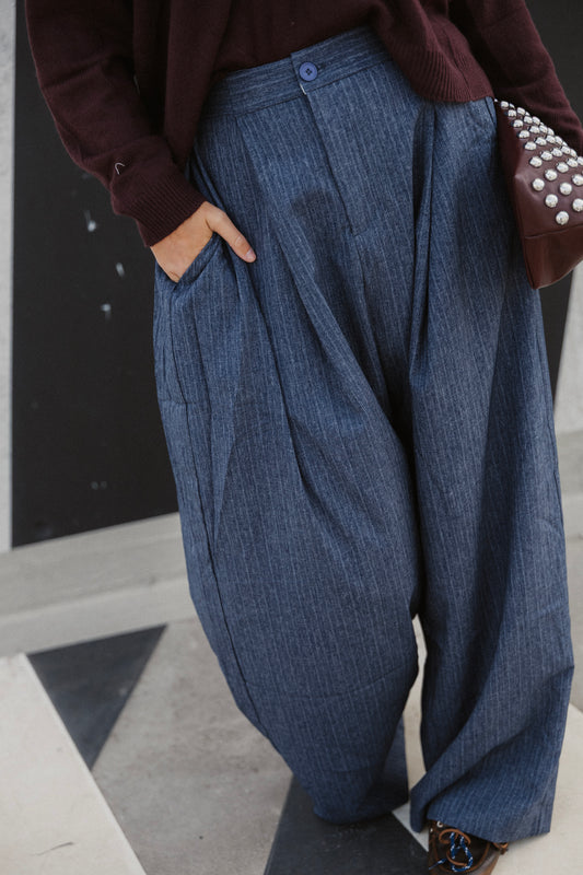 ABBY TROUSERS MARINE