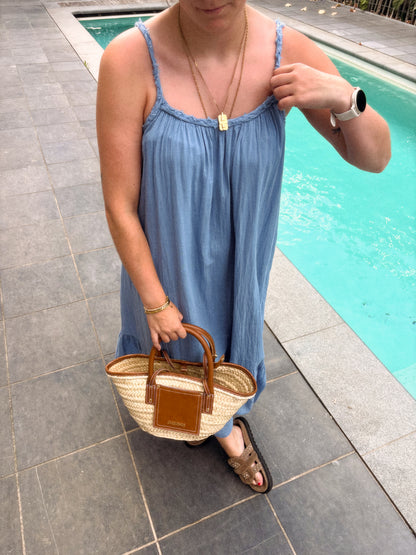 ODILE DRESS BLUE