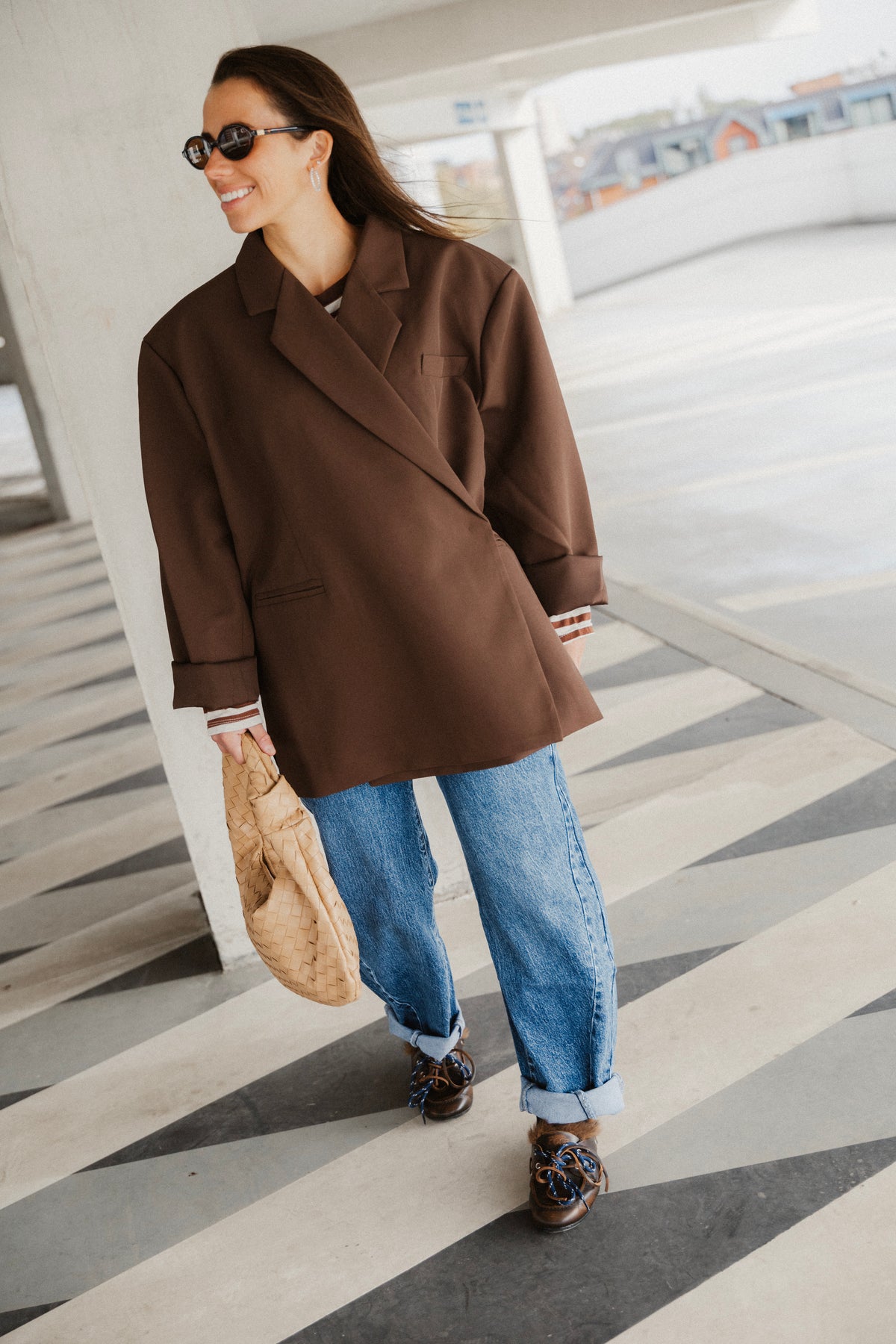 ALIX BLAZER BROWN