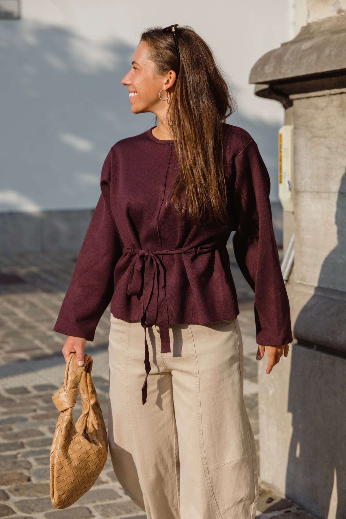 MILA KNIT BROWN