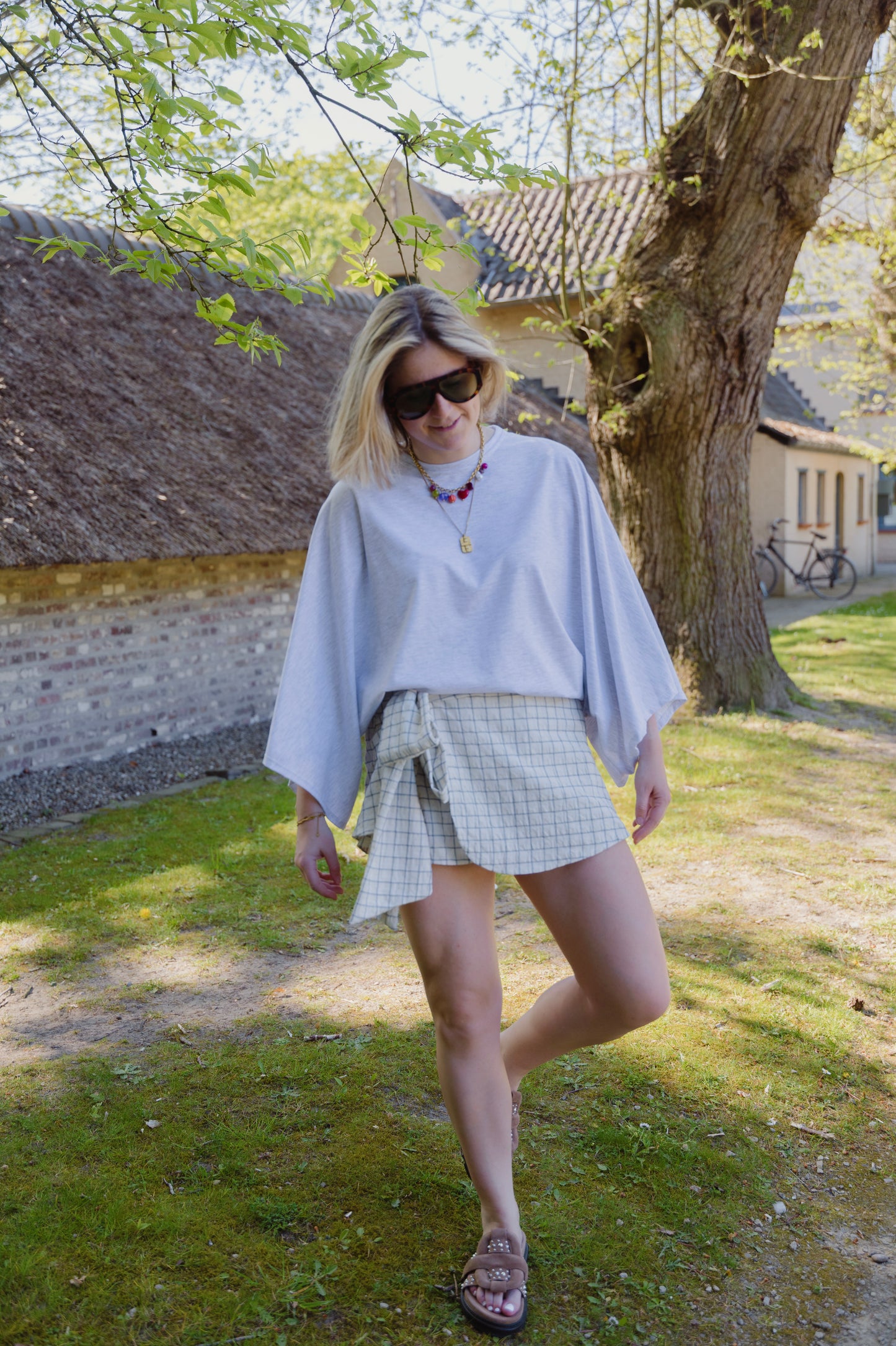BOWIE SKIRT ECRU