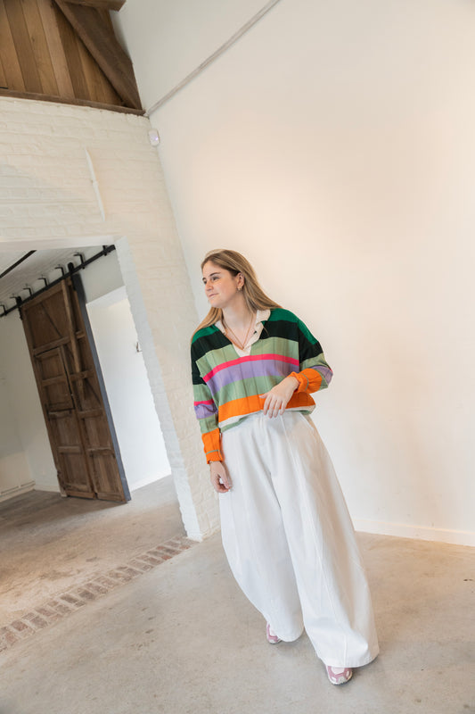 LORELLE POLO KNIT
