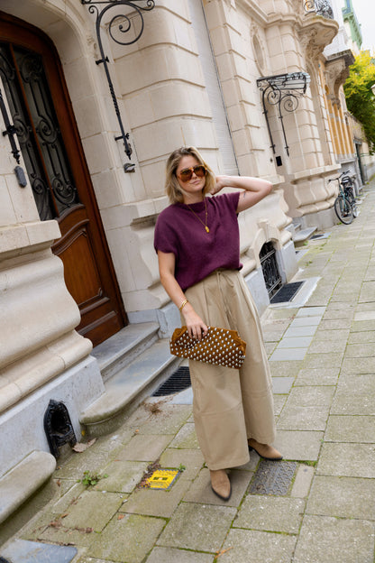 KIKI BALLOON TROUSERS BEIGE
