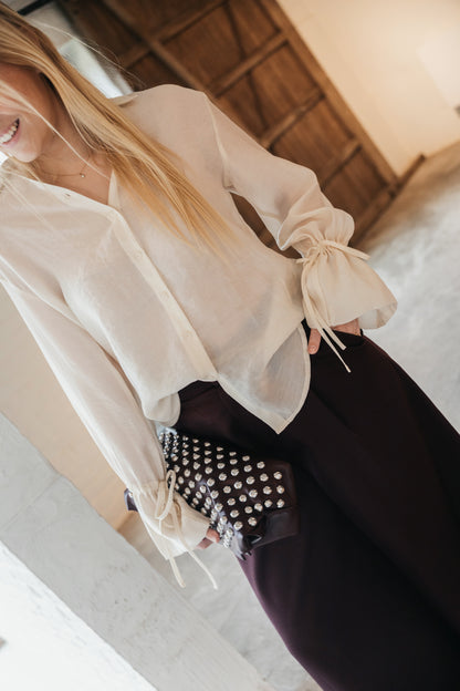 ROMANTIC BLOUSE CREAM
