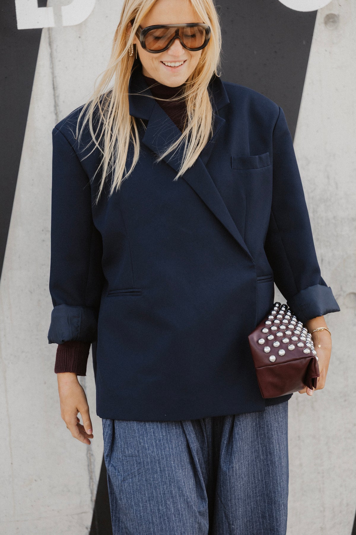 ALIX BLAZER NAVY