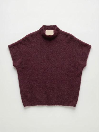 HAILEY KNIT BURGUNDY