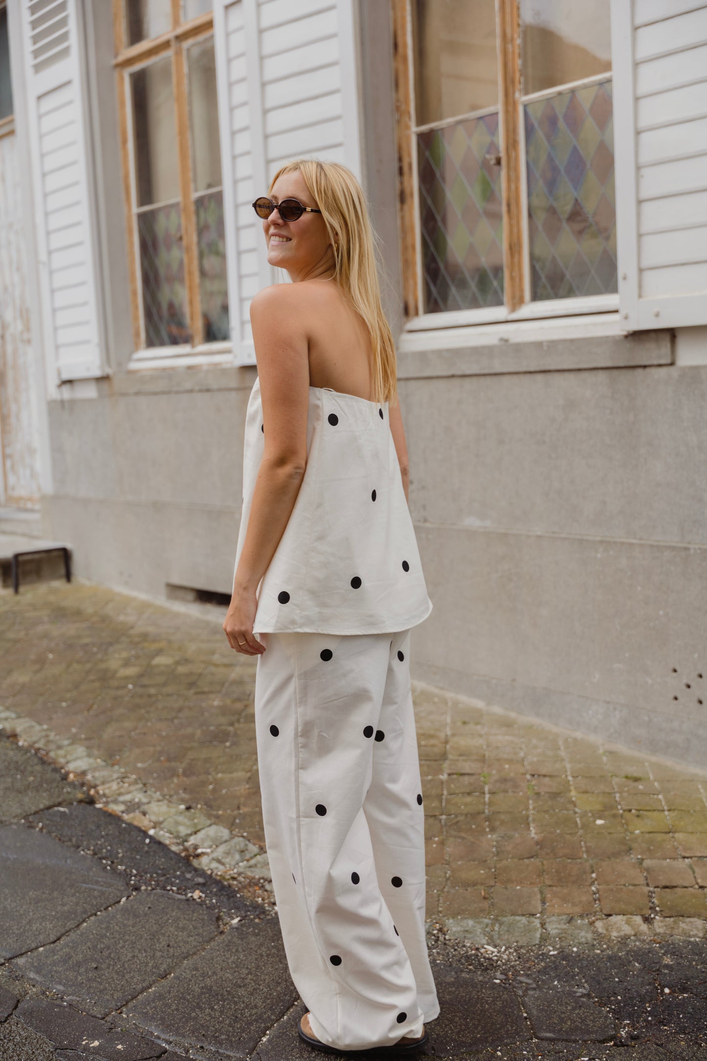POLKA DOT TROUSERS