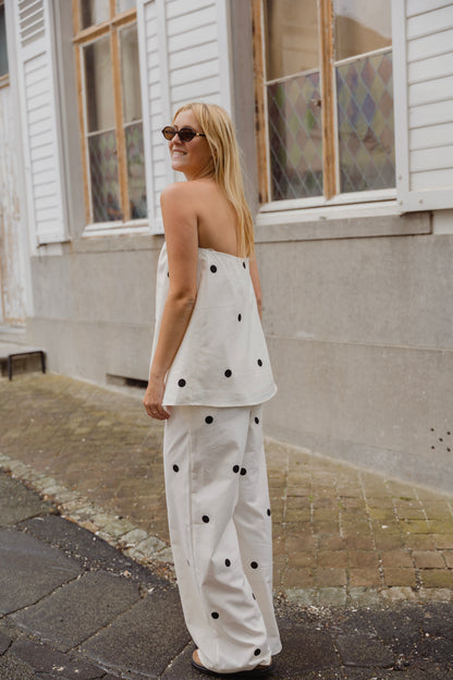 POLKA DOT TROUSERS