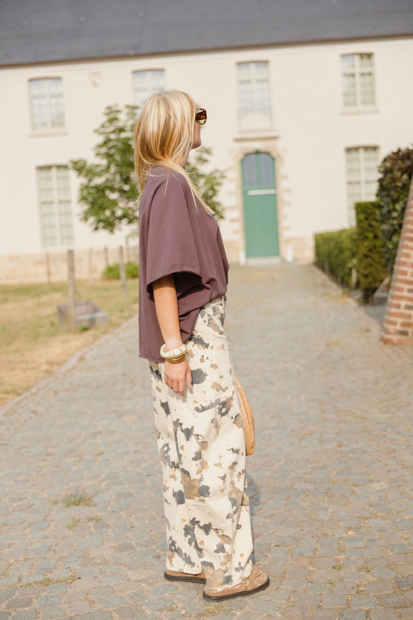 COW BALLOON TROUSERS
