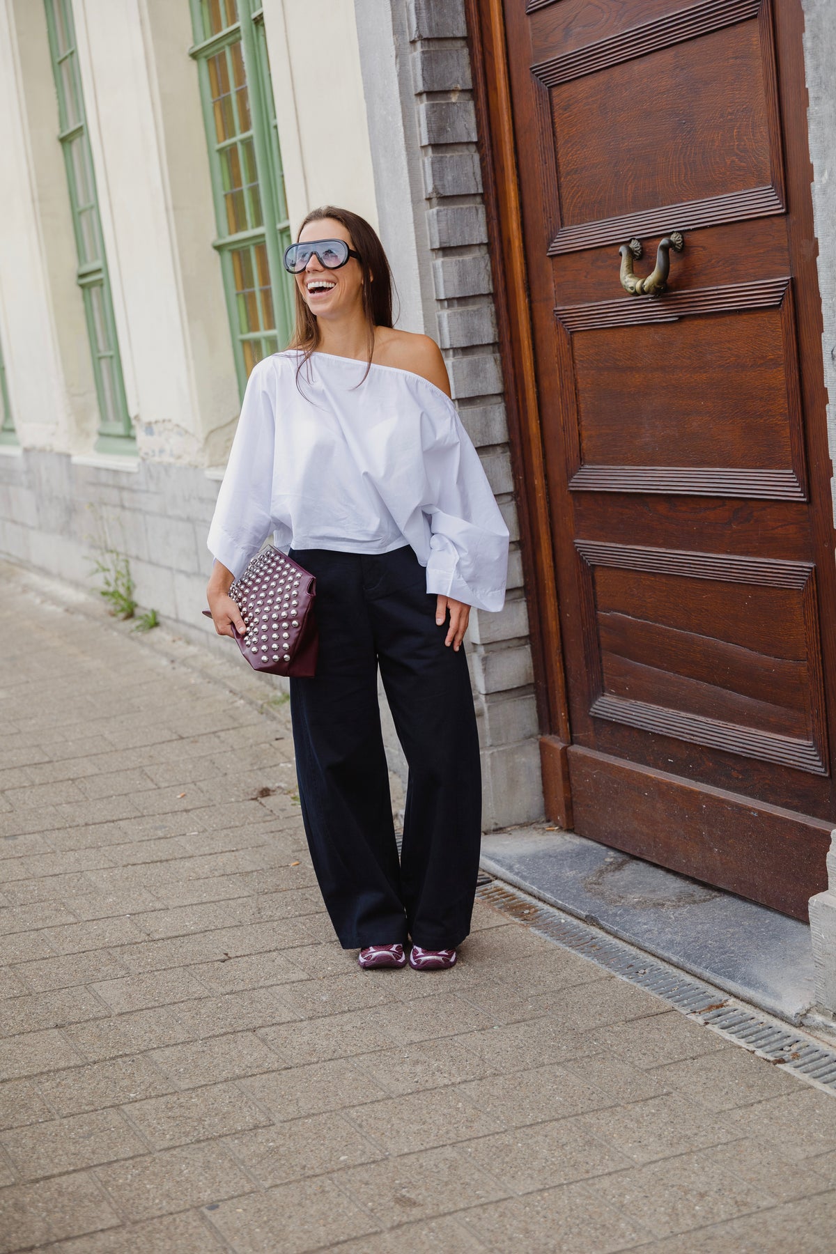 OLIVER TROUSERS NAVY