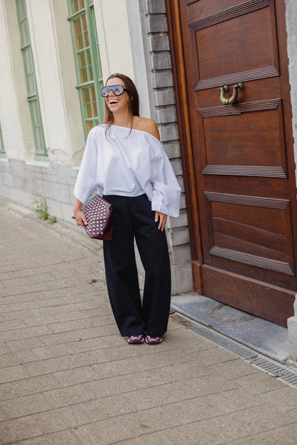 OLIVER TROUSERS NAVY