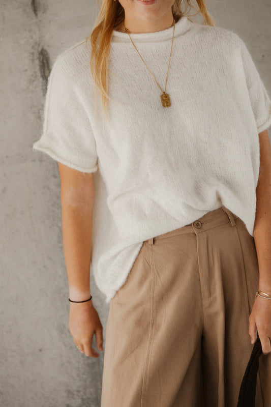 RUBY KNIT WHITE