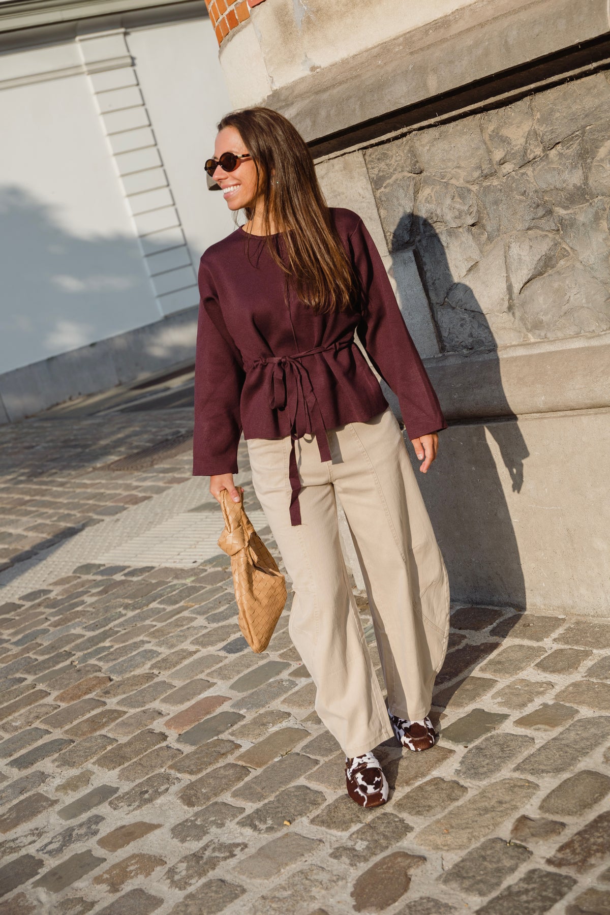 BALLOON TROUSERS BEIGE