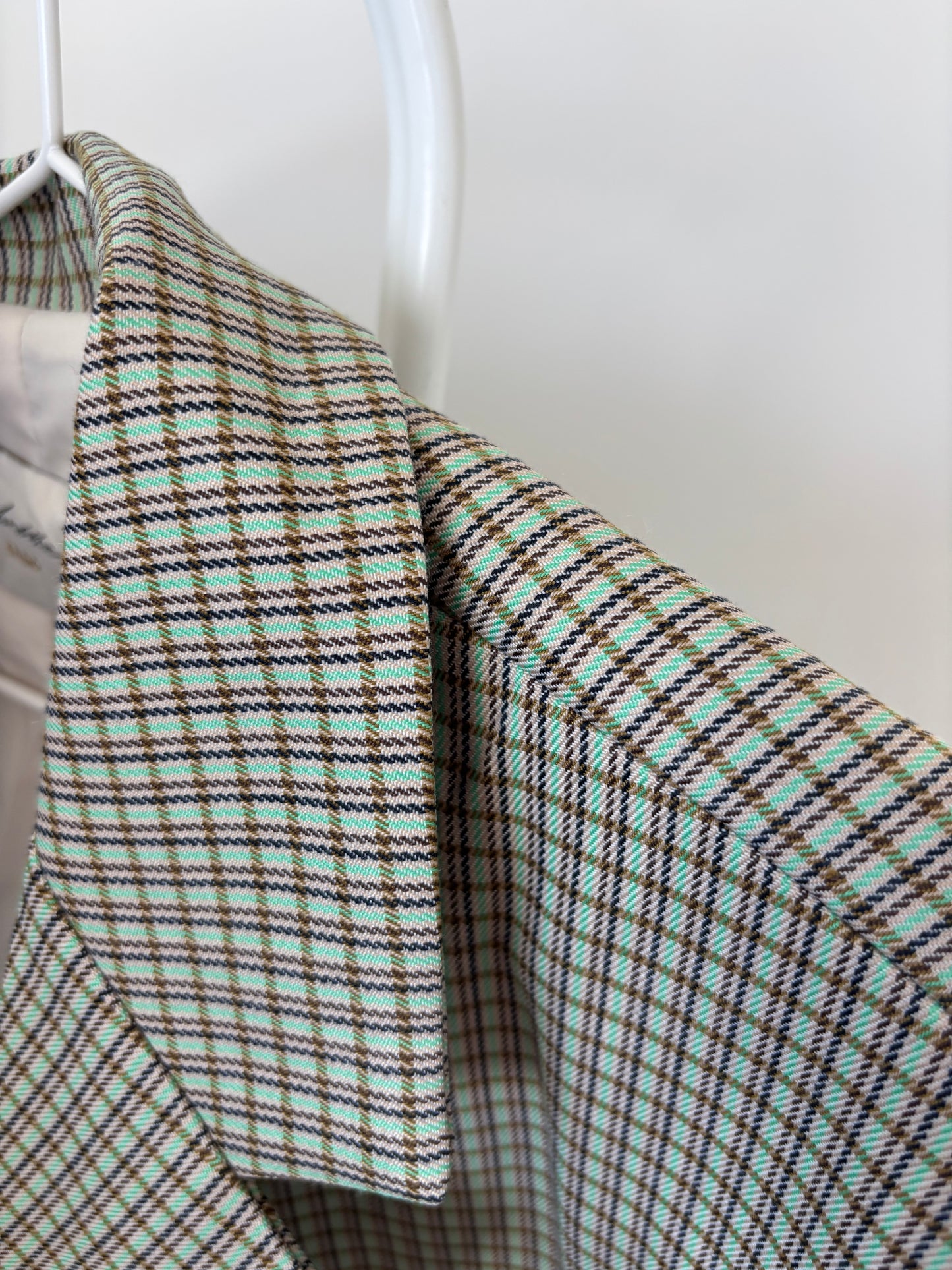 ALIX BLAZER VICHY GREEN