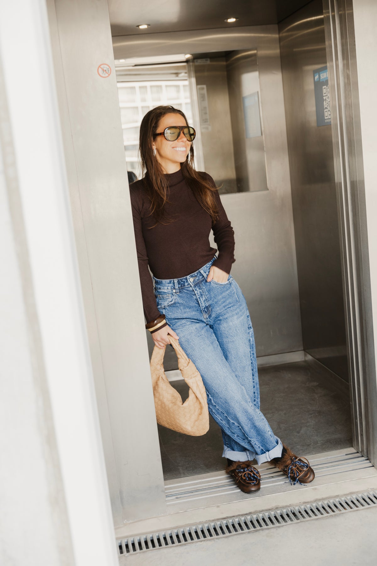 LONGSLEEVE KNIT BROWN