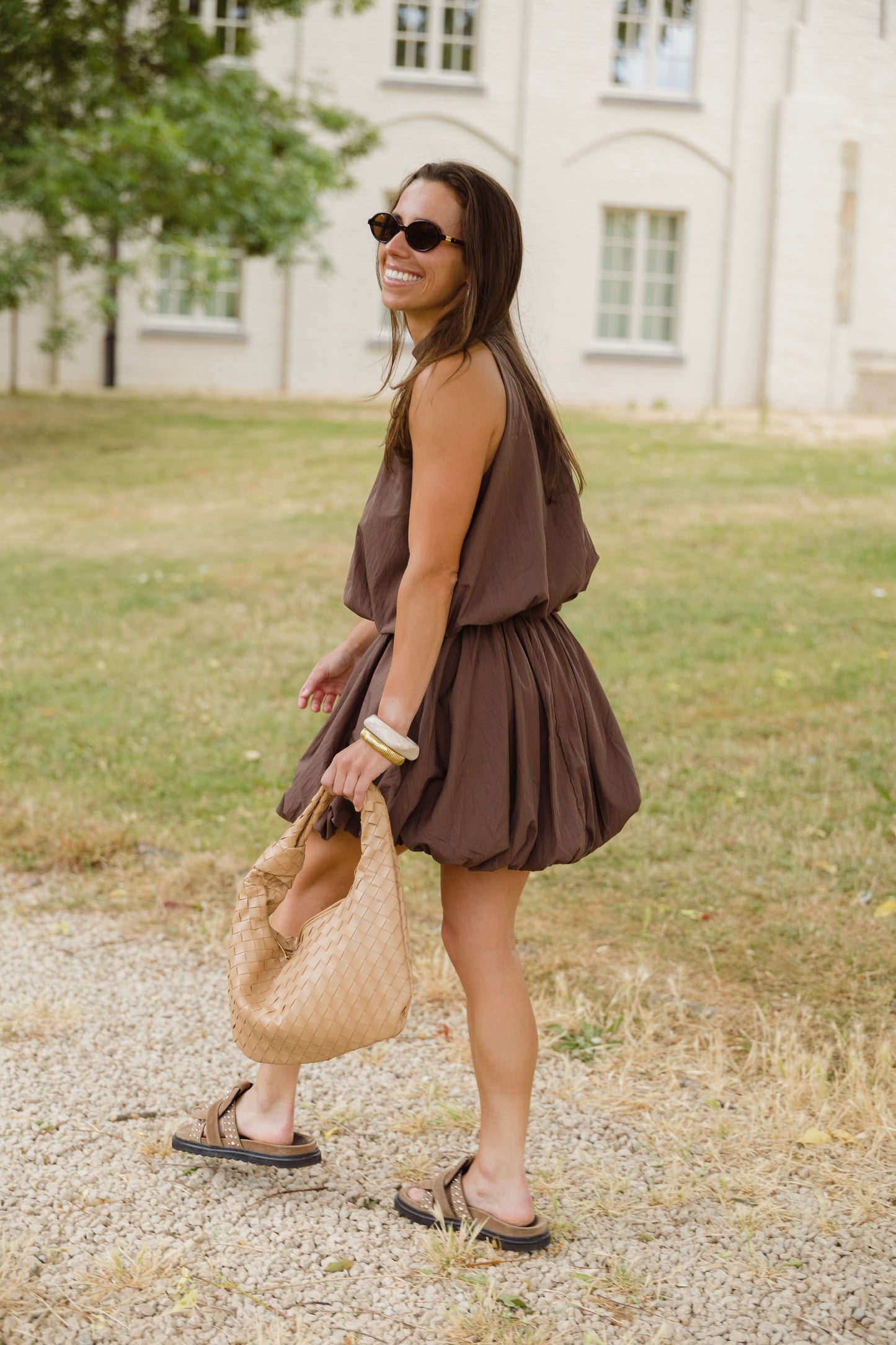 WOVEN BAG BEIGE