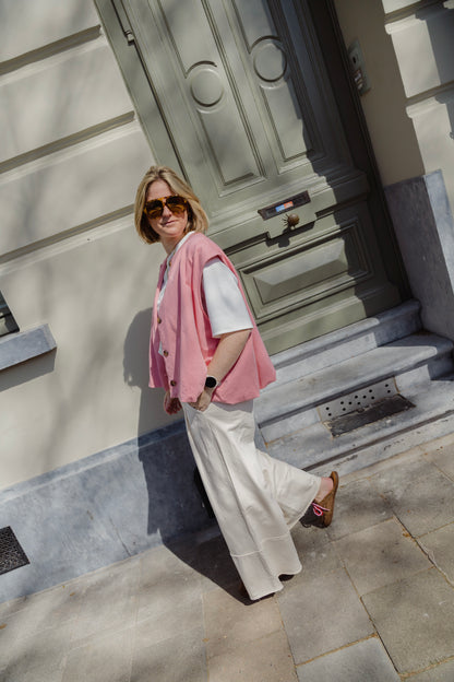 LOLA TROUSERS ECRU