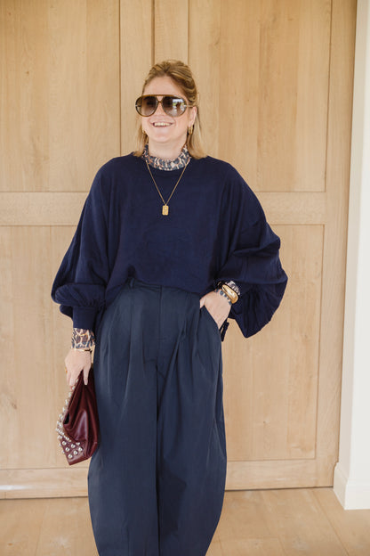 BUTTERFLY KNIT NAVY