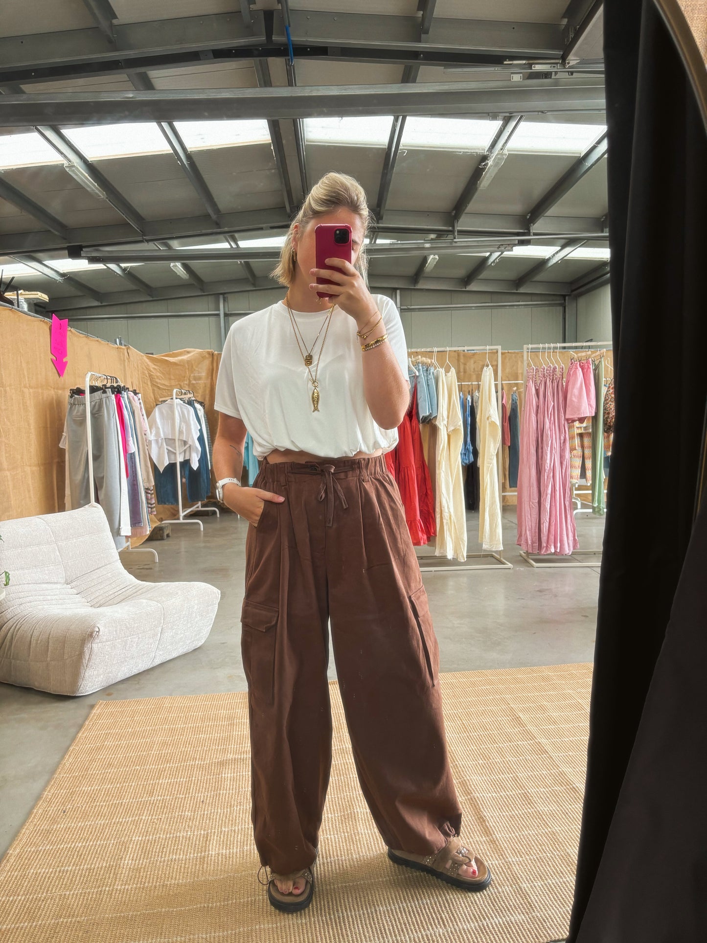CARGO PANTS BROWN