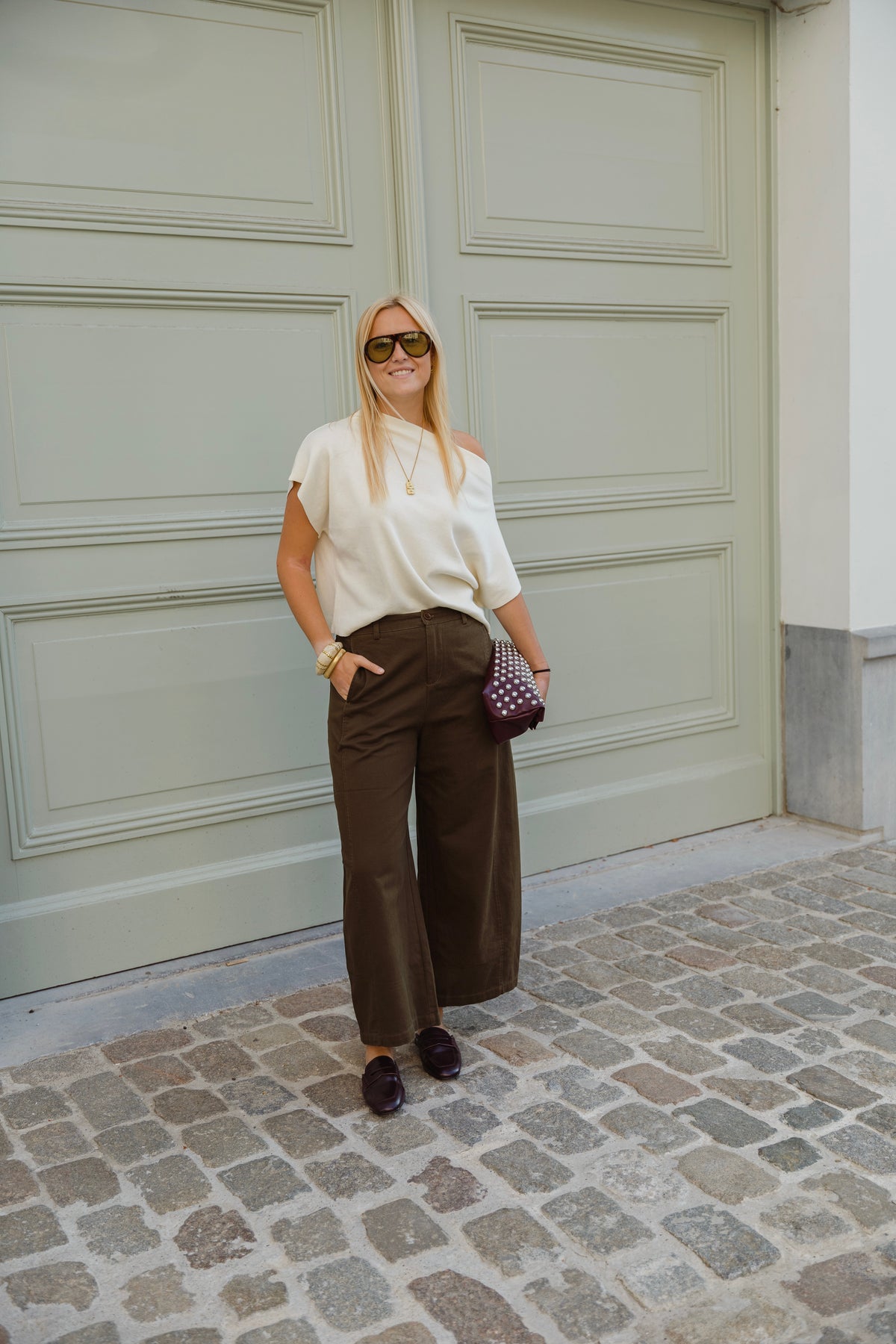 OLIVER TROUSERS KAKI